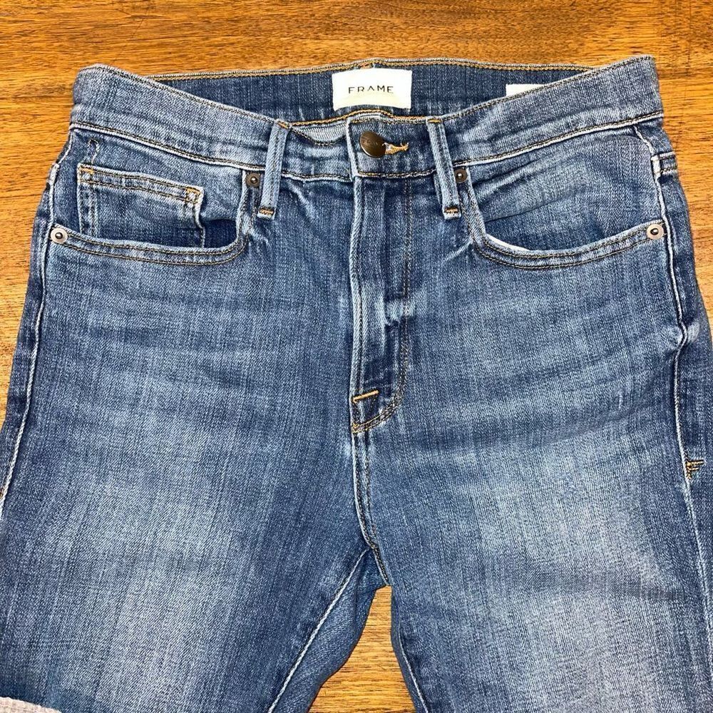 Frame Le Pixie Beau Cropped Jeans - Picture 3 of 9